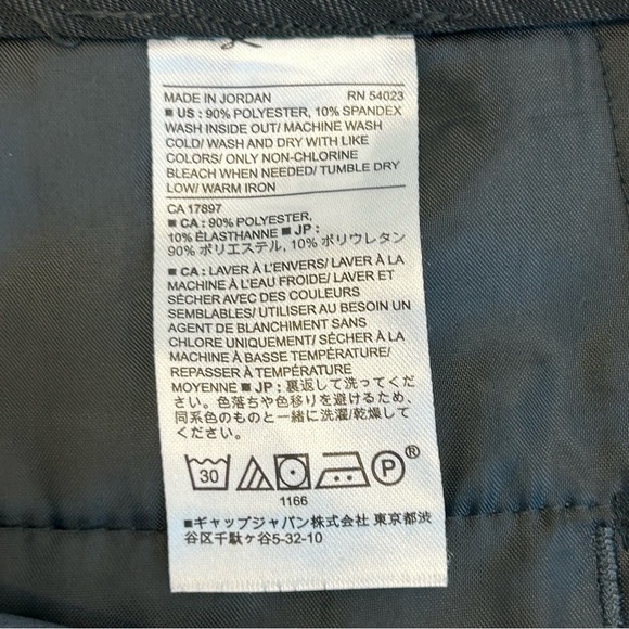 BANANA Republic steel blue sailor pants Sz 8 NWOT - Picture 6 of 11